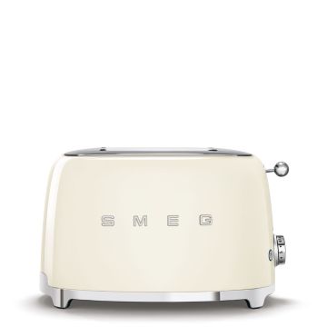 SMEG 2-Schlitz-Toaster crème