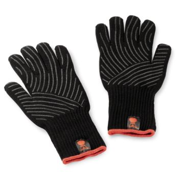 Weber Grillhandschuh-Set mit Silikon-Griffflächen S/M