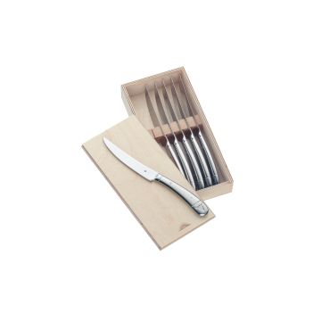 WMF Steakbesteck-Set in Holzkiste 6-teilig