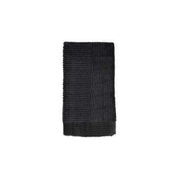 Zone Denmark Handtuch Classic Schwarz, 50 x 100 cm