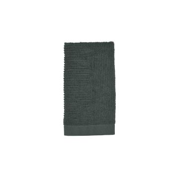 Zone Denmark Handtuch Classic Towel Dunkelgrün, 50 x 100 cm