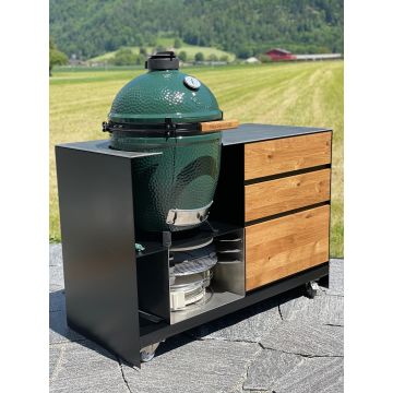 Doppio Tisch by Perazzelli für Big Green Egg L und XL