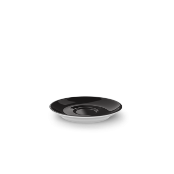 Dibbern Solid Color Espressountertasse Schwarz