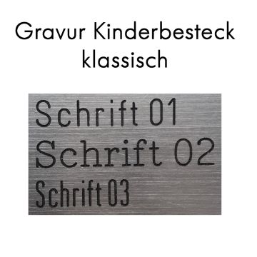 Gravur klassisch