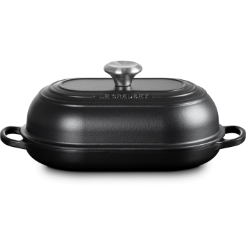 Le Creuset Brot Bräter 29 cm schwarz
