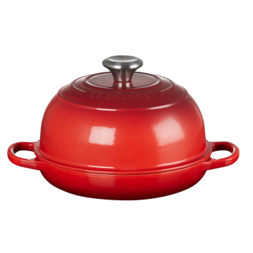 Le Creuset Brot Bräter 24 cm kirschrot