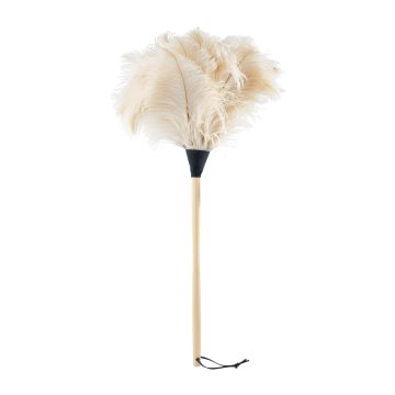 Redecker Straussenfeder Staubwedel hell 70cm