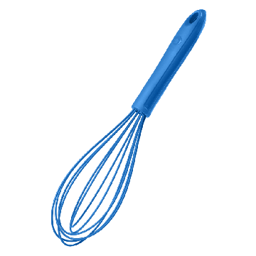 Schneebesen 27cm von Kochblume in blau