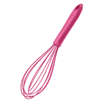 Schneebesen 27cm von Kochblume in pink