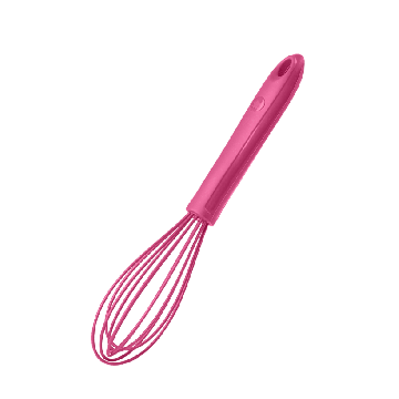 Schneebesen 22cm von Kochblume in pink