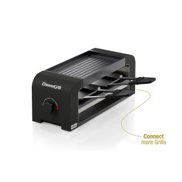 Stöckli CheeseGrill 2 Connect Schwarz