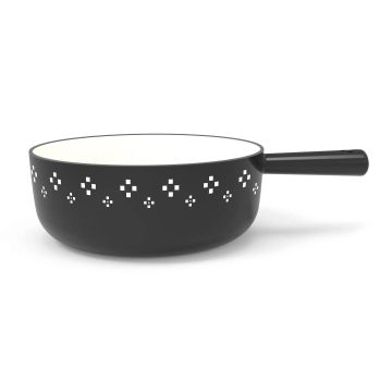 Fonduecaquelon Classic CH Motiv 22 cm