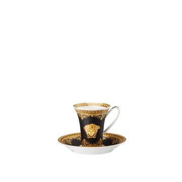 Versace Baroque Nero Espressotasse 2tlg