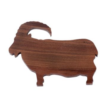 Holzbrett 'Steinbock' (Nussbaum) von JA/UND?