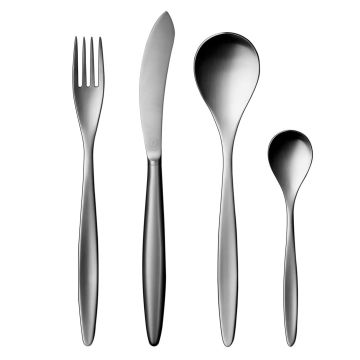 Besteckgarnitur 4-tlg POTT Modell 2742 mattiert