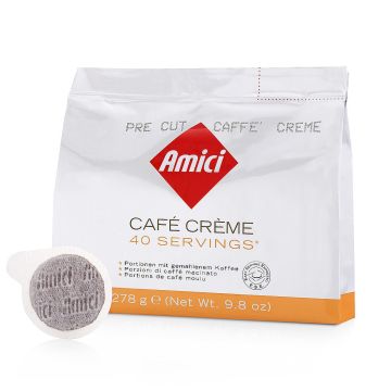 Amici E.S.E. Pads Café Crème 40 Stk. 